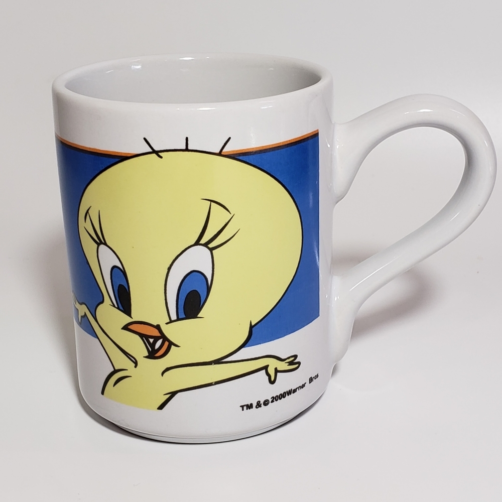 Vintage Tweety Bird 12oz Coffee Mug Warner Bros.